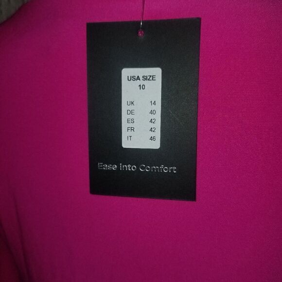 Rekucci Women's Flippy Fit N' Flare Dress with 3/4 Sleeves - Picture 10 of 14